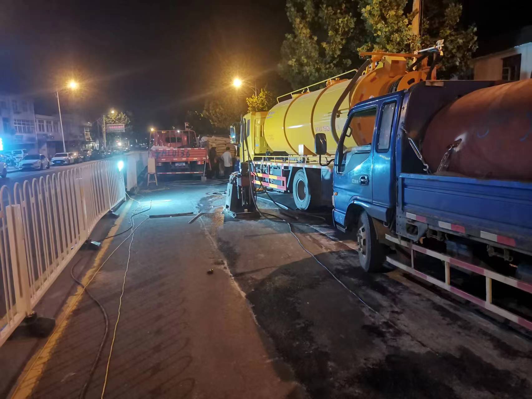 惠山路面压密注浆